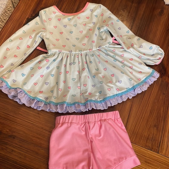 Love & Grow clothing - Candy Hearts set size 4T - Picture 3 of 6